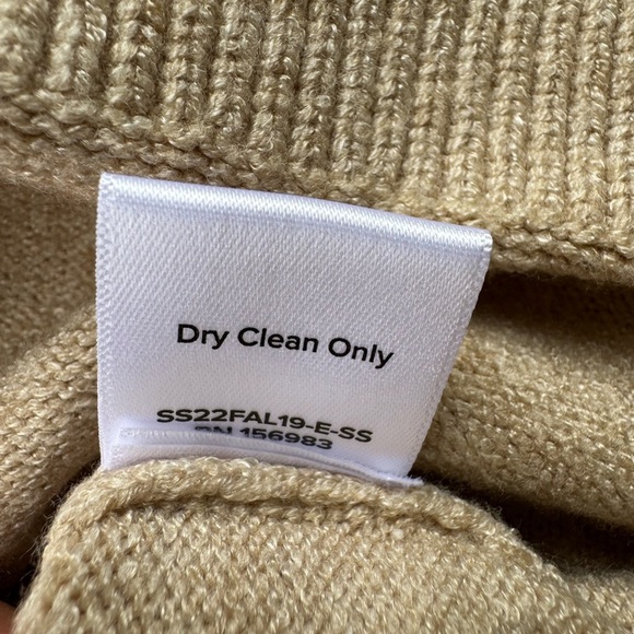 Evereve Beige Pullover Turtleneck Sweater - Picture 3 of 9